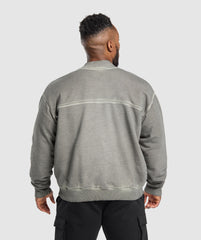 Heavyweight Bomber Jacket Metal Grey/Asphalt Grey