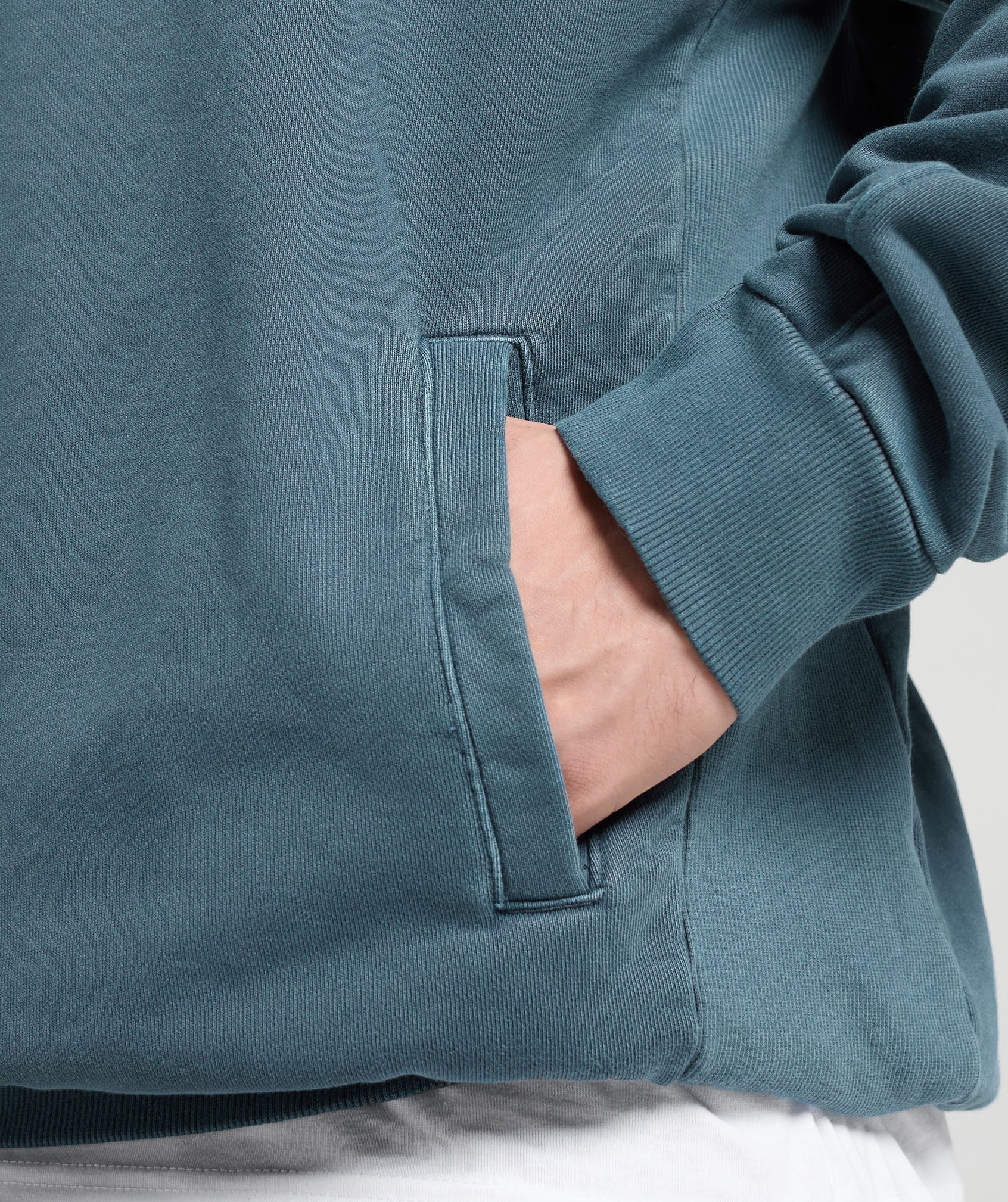 Premium Legacy 1/4 Zip Cargo Blue