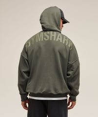 Power Zip Up Hoodie Strength Green