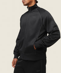 everywear Track Jacket Black/White