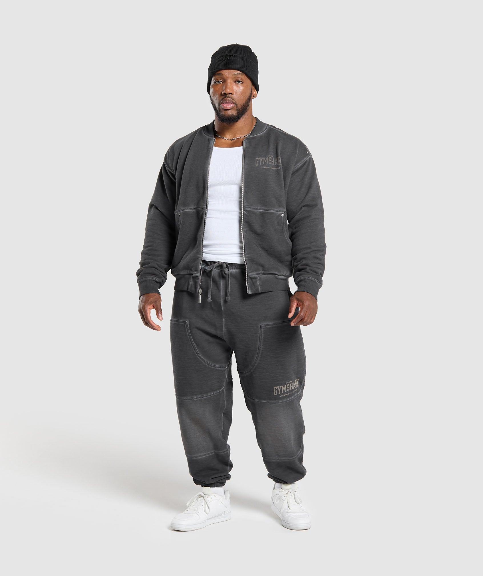 Heavyweight Bomber Jacket Black