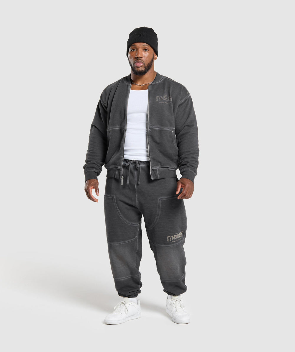 Heavyweight Bomber Jacket Black
