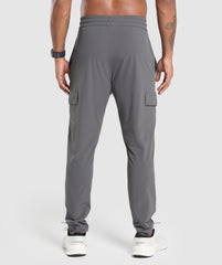 Stretch Woven Cargo Pants Graphite Grey