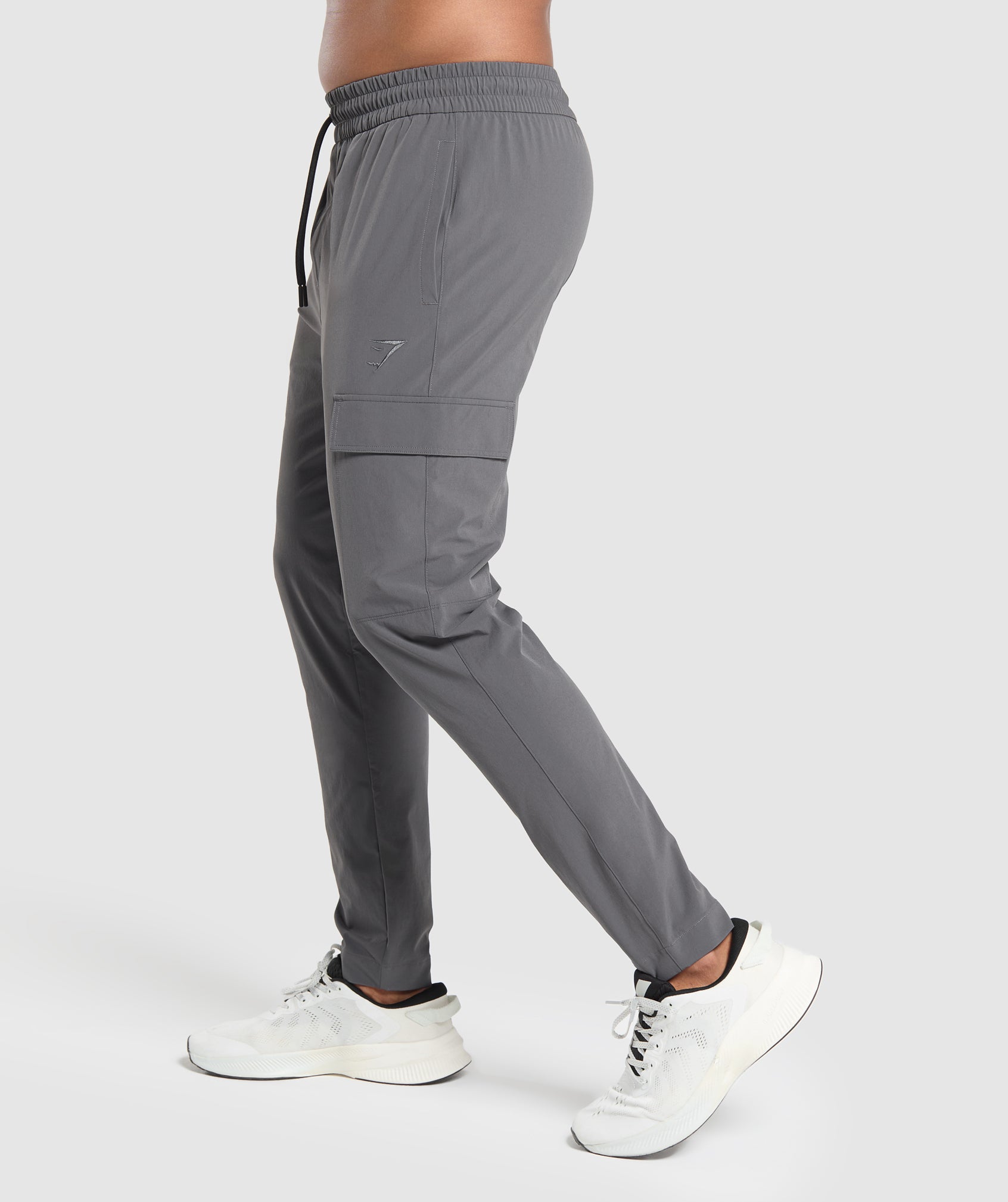 Stretch Woven Cargo Pants Graphite Grey