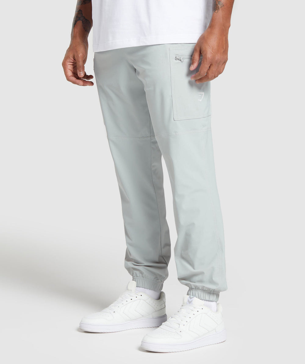 Rest Day Cargo Pants Light Grey