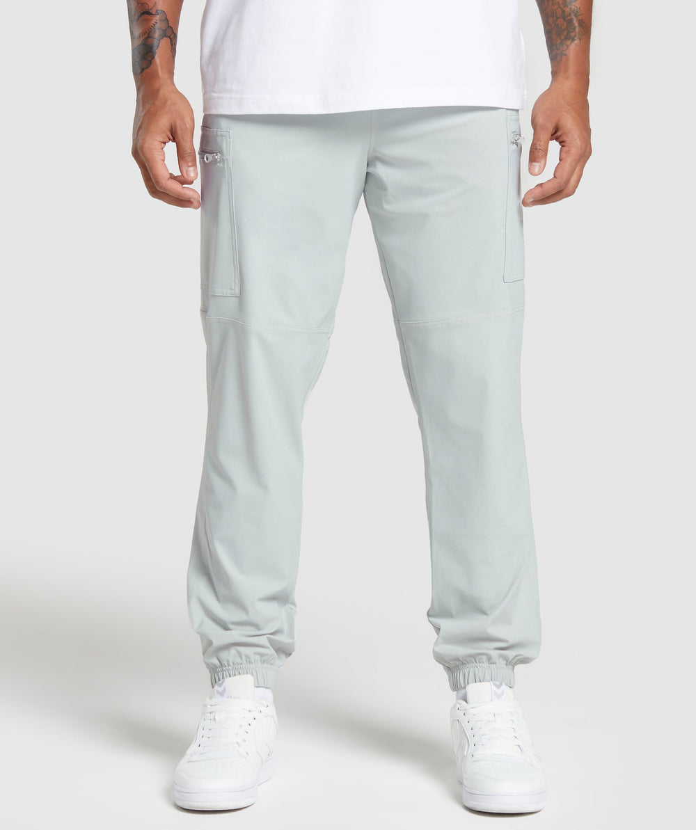 Rest Day Cargo Pants Light Grey