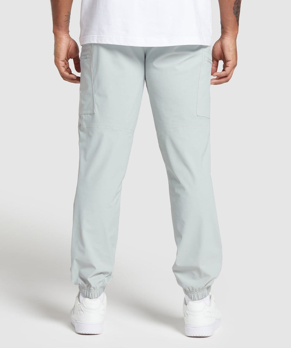 Rest Day Cargo Pants Light Grey