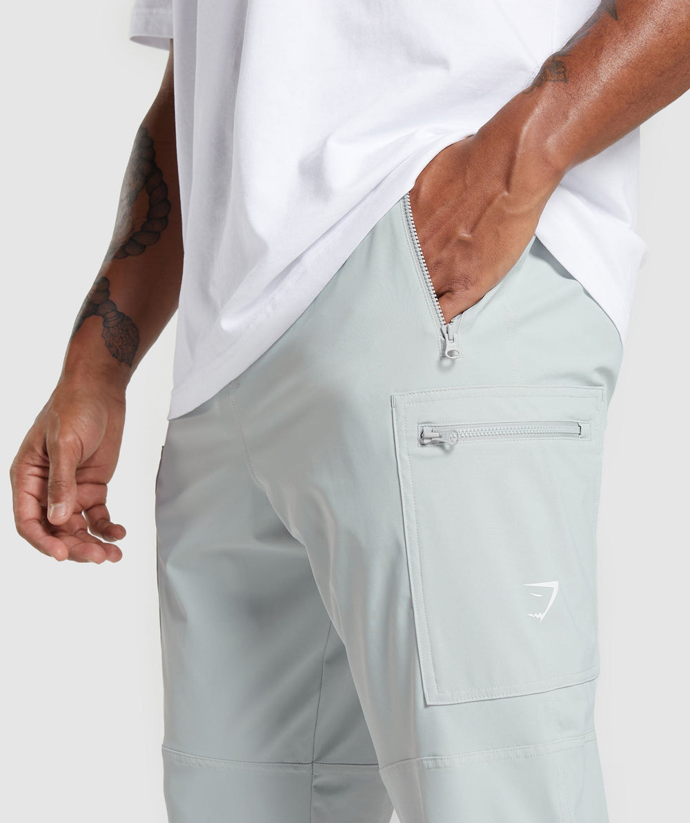 Rest Day Cargo Pants Light Grey