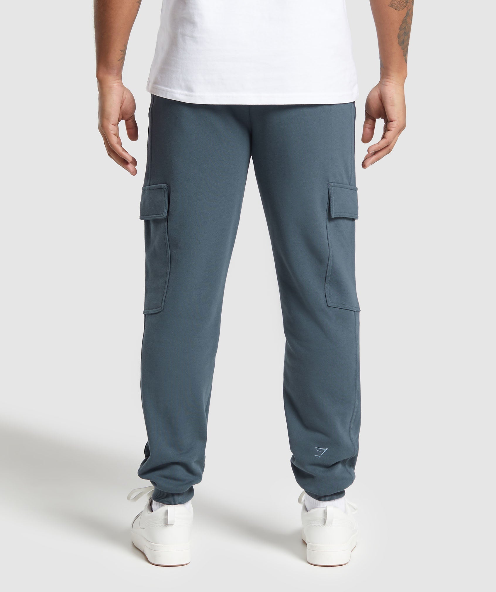 Rest Day Essentials Cargo Joggers Titanium Blue