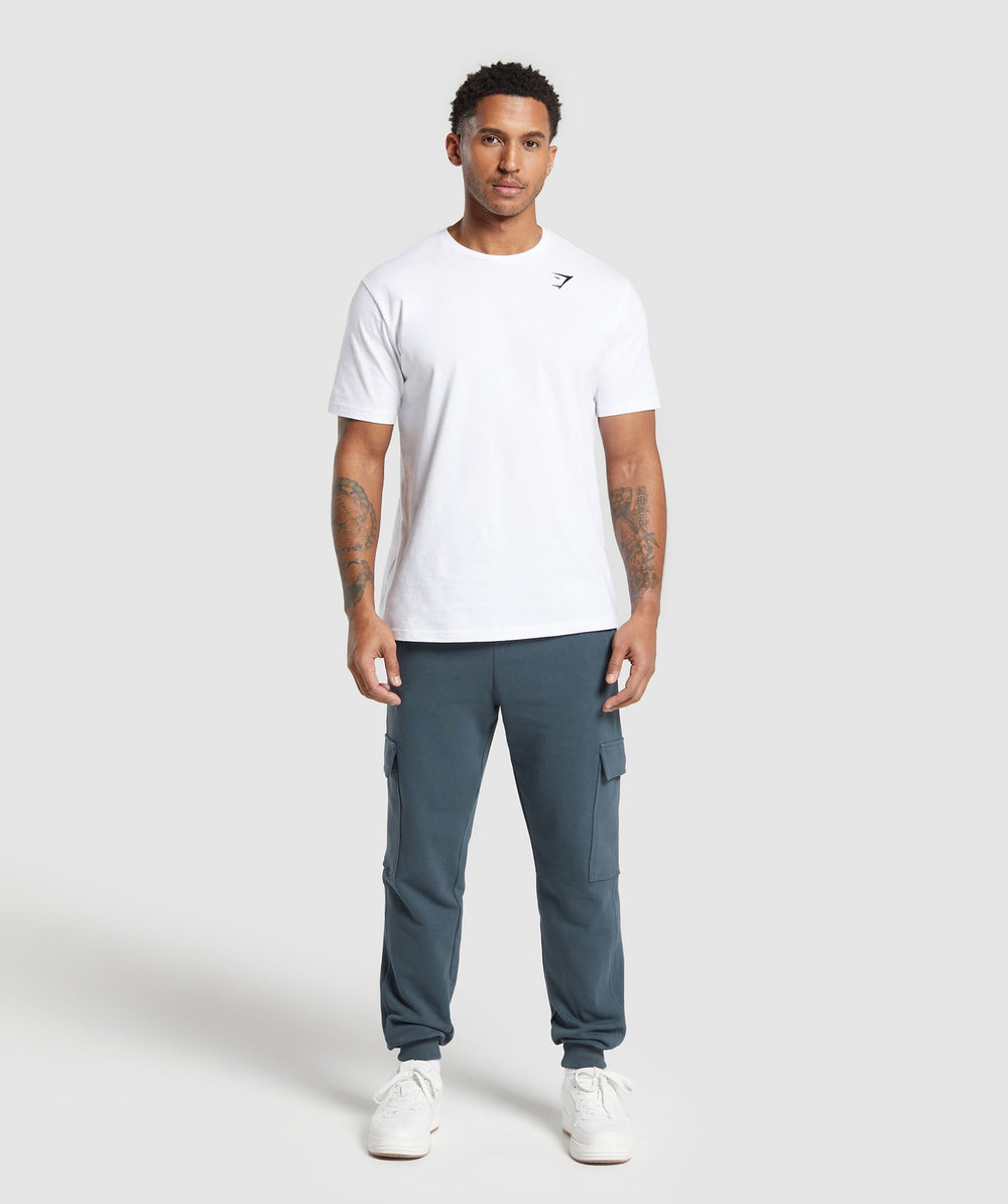 Rest Day Essentials Cargo Joggers Titanium Blue