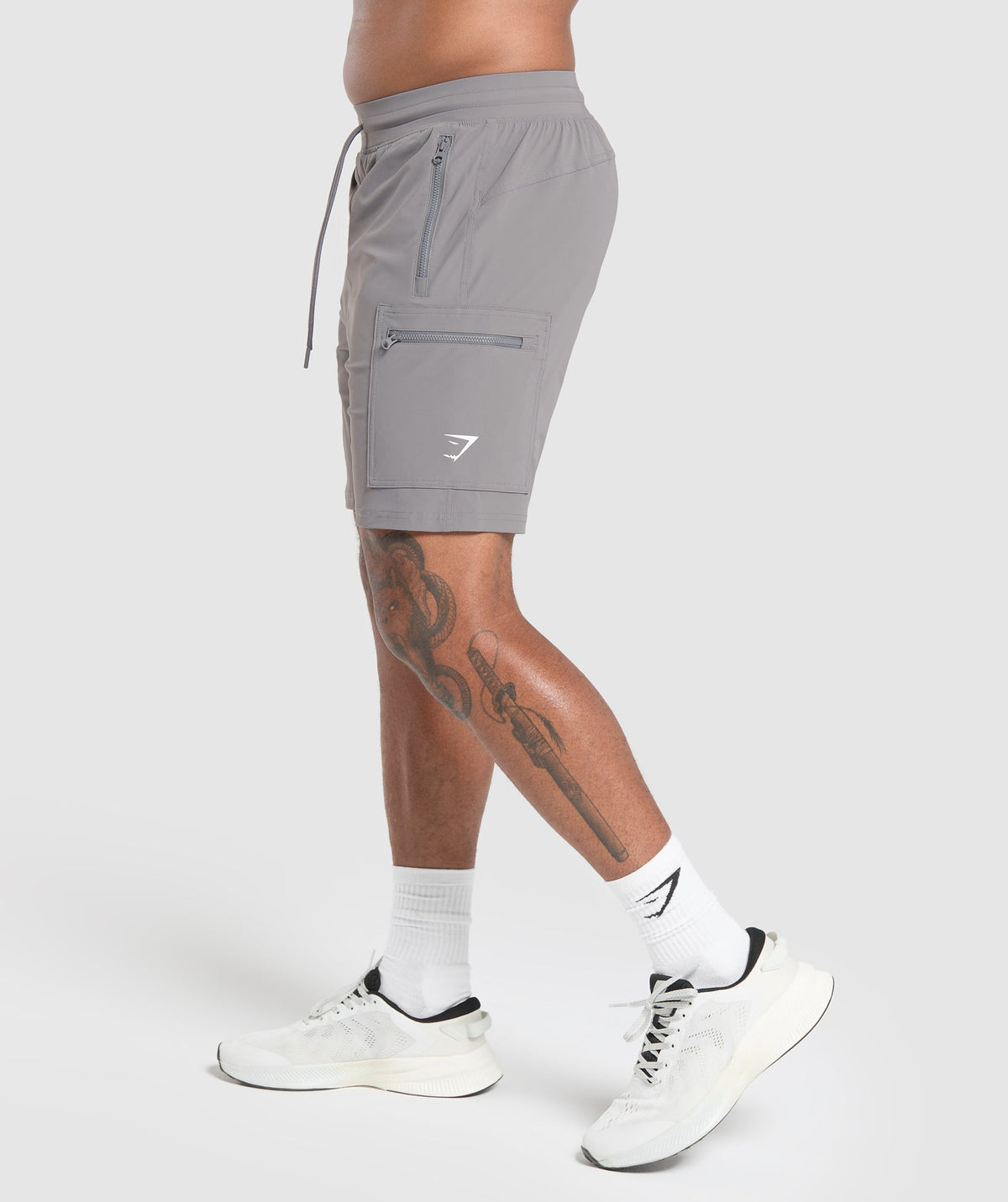 Rest Day 6" Cargo Shorts Brushed Grey