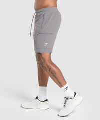 Rest Day 6" Cargo Shorts Brushed Grey