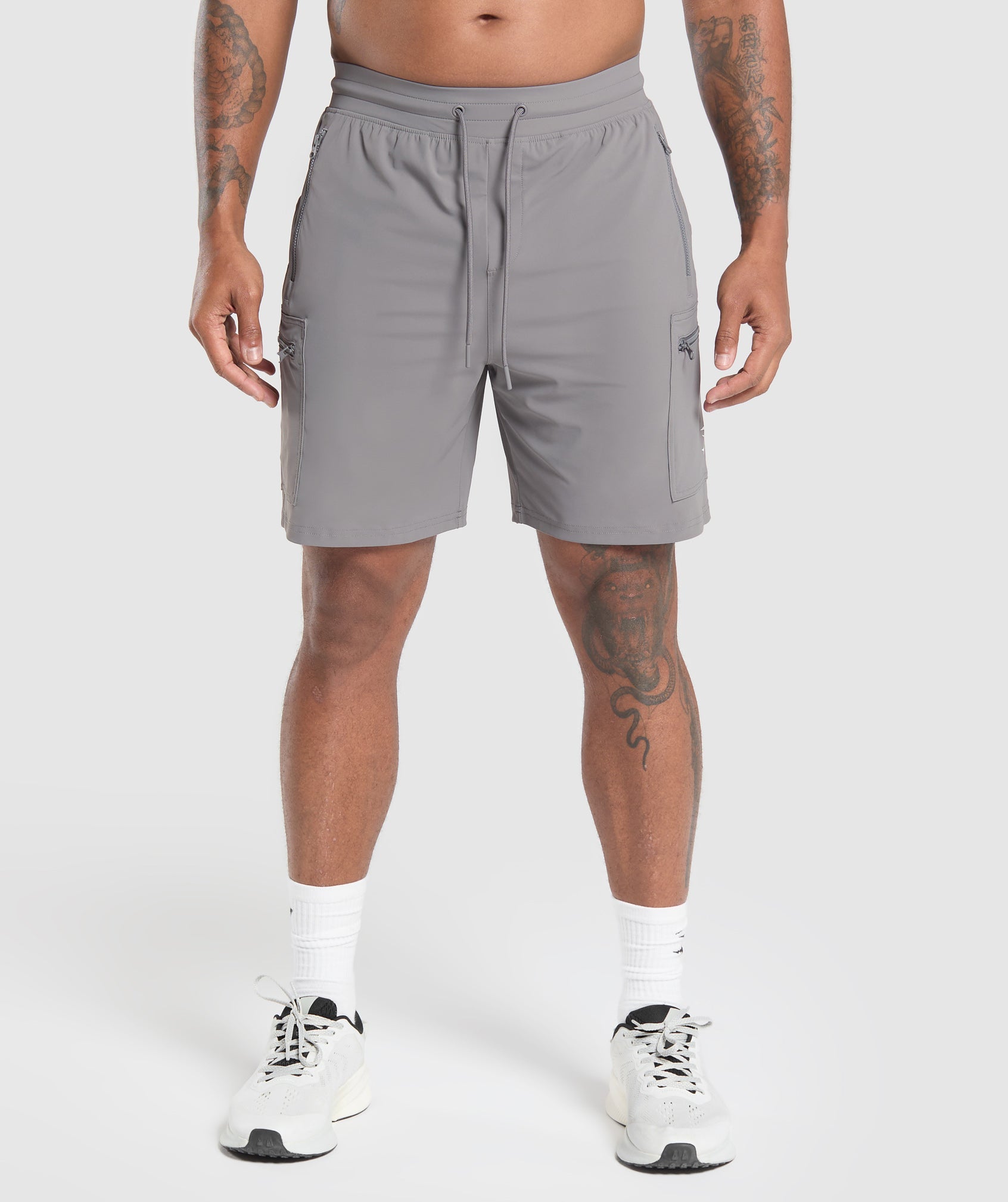 Rest Day 6" Cargo Shorts Brushed Grey