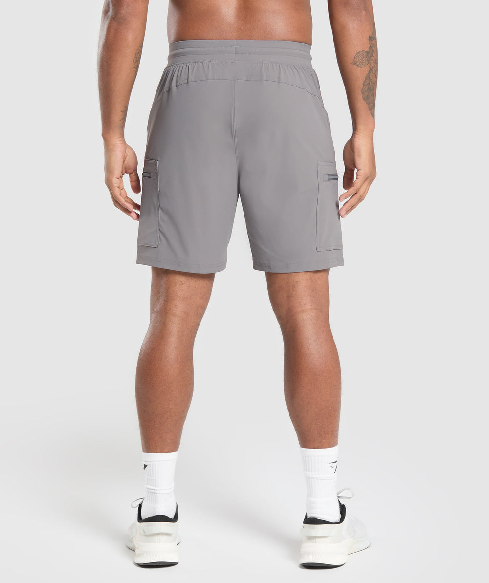 Rest Day 6" Cargo Shorts Brushed Grey