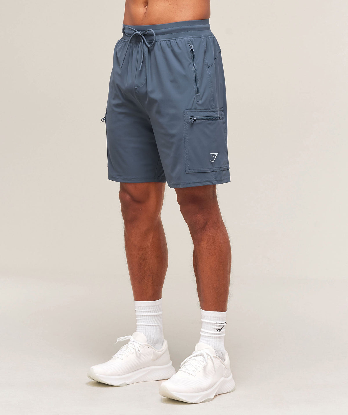 Rest Day 6" Cargo Shorts Titanium Blue