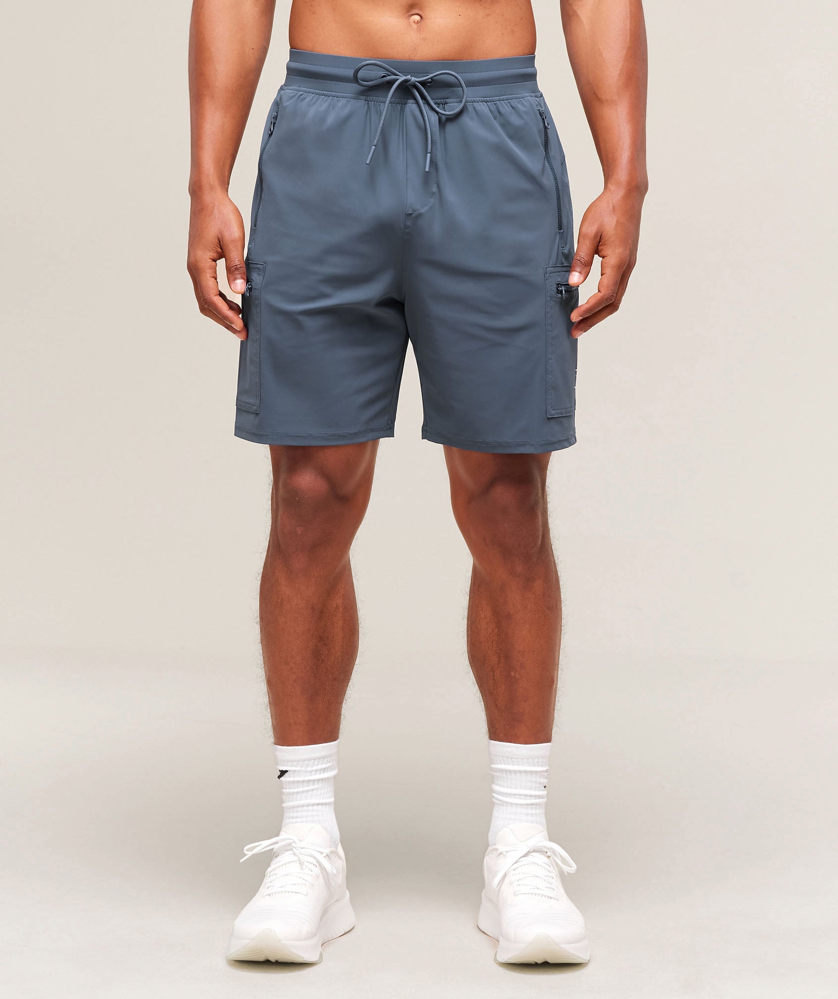 Rest Day 6" Cargo Shorts Titanium Blue