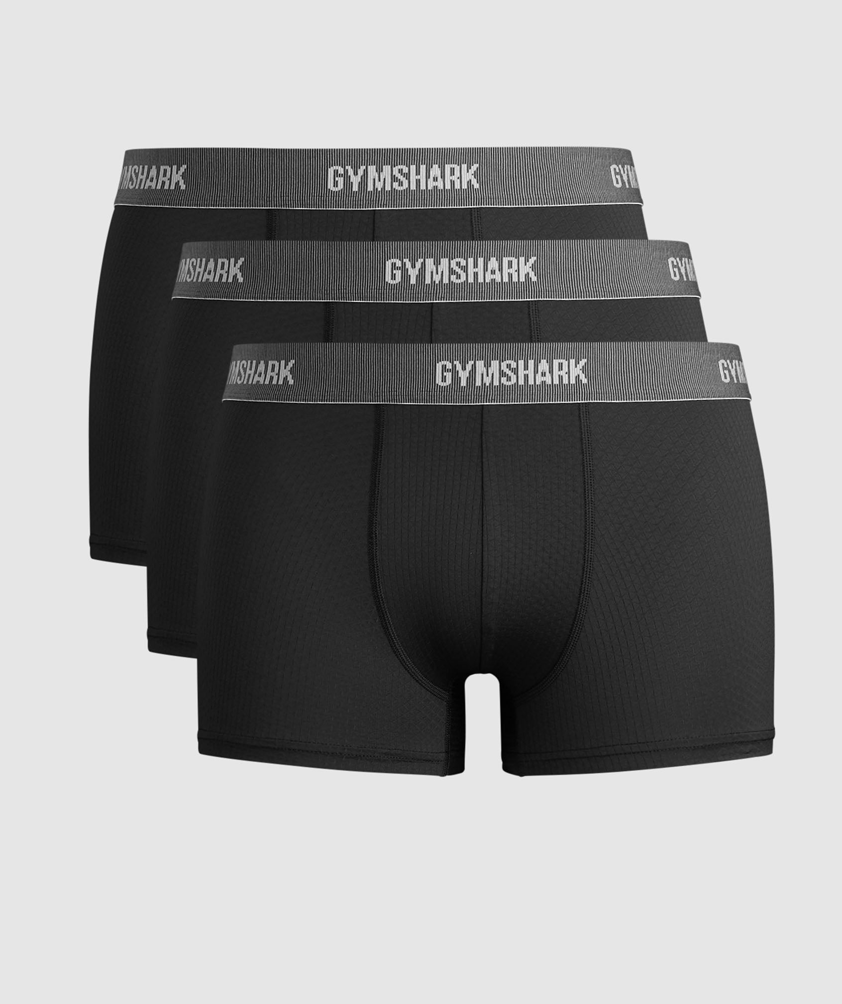 Sports Tech Boxer 3PK Black