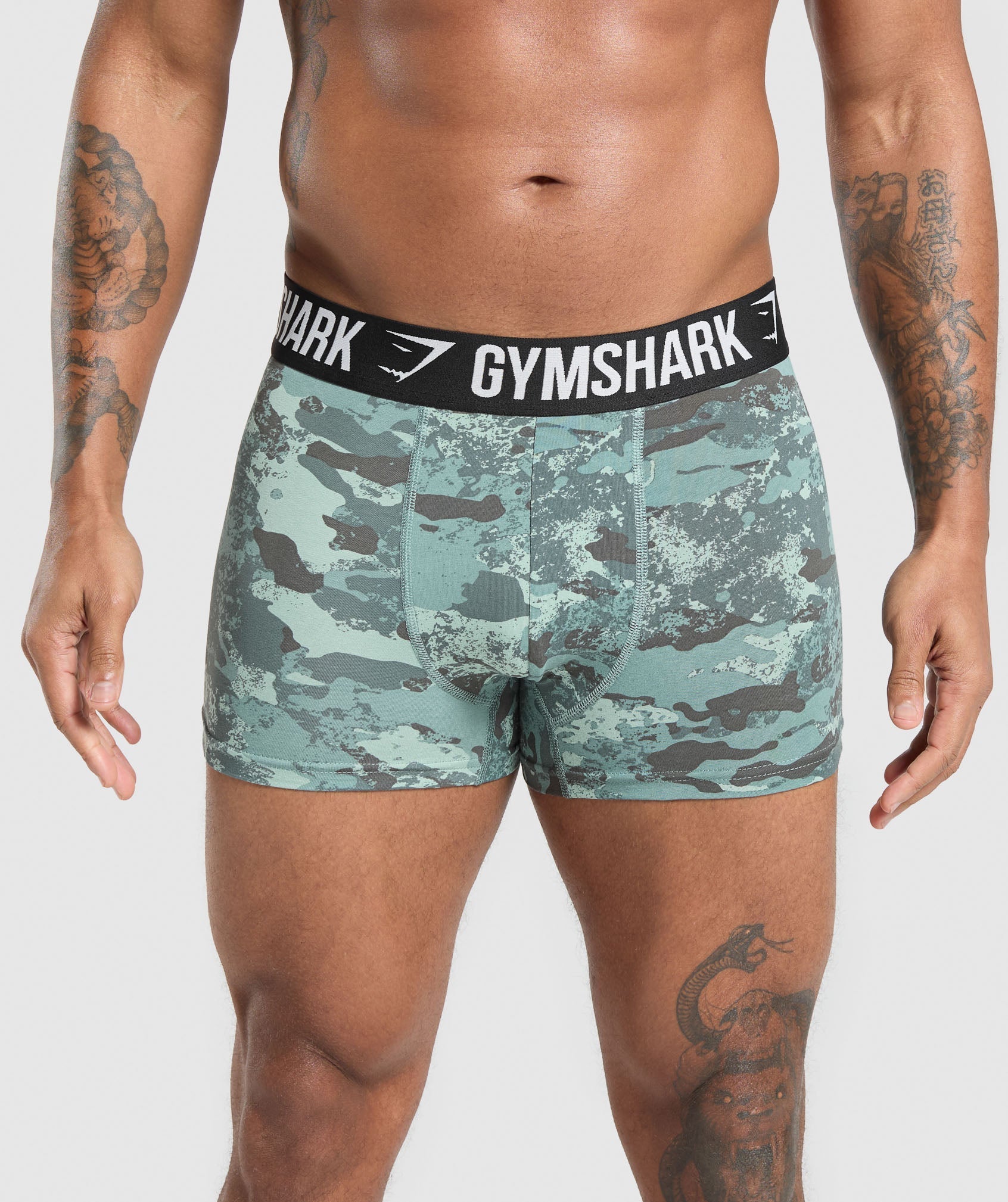 Boxer Brief 3PK Blue Surf/Denim Grey/Black