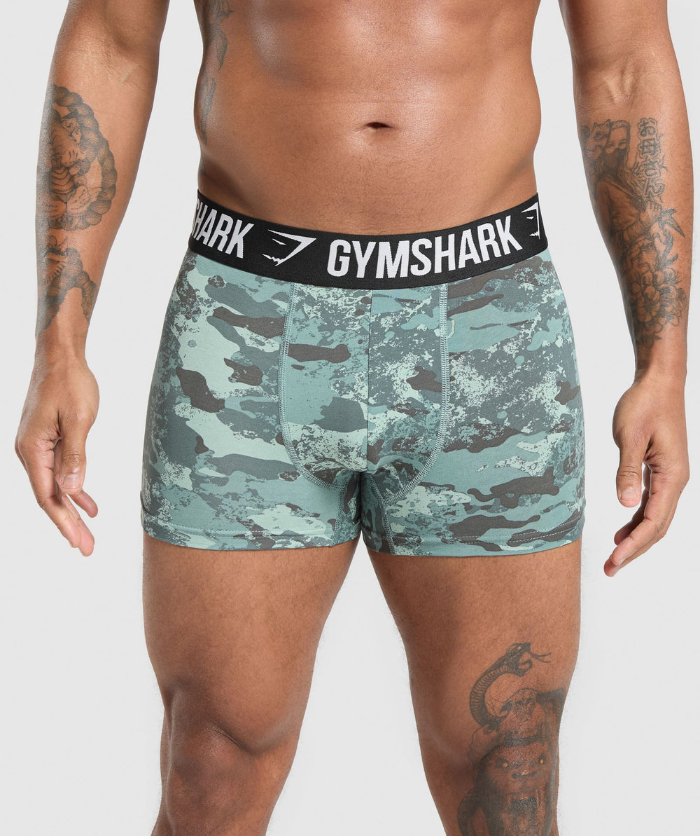 Boxer Brief 3PK Blue Surf/Denim Grey/Black