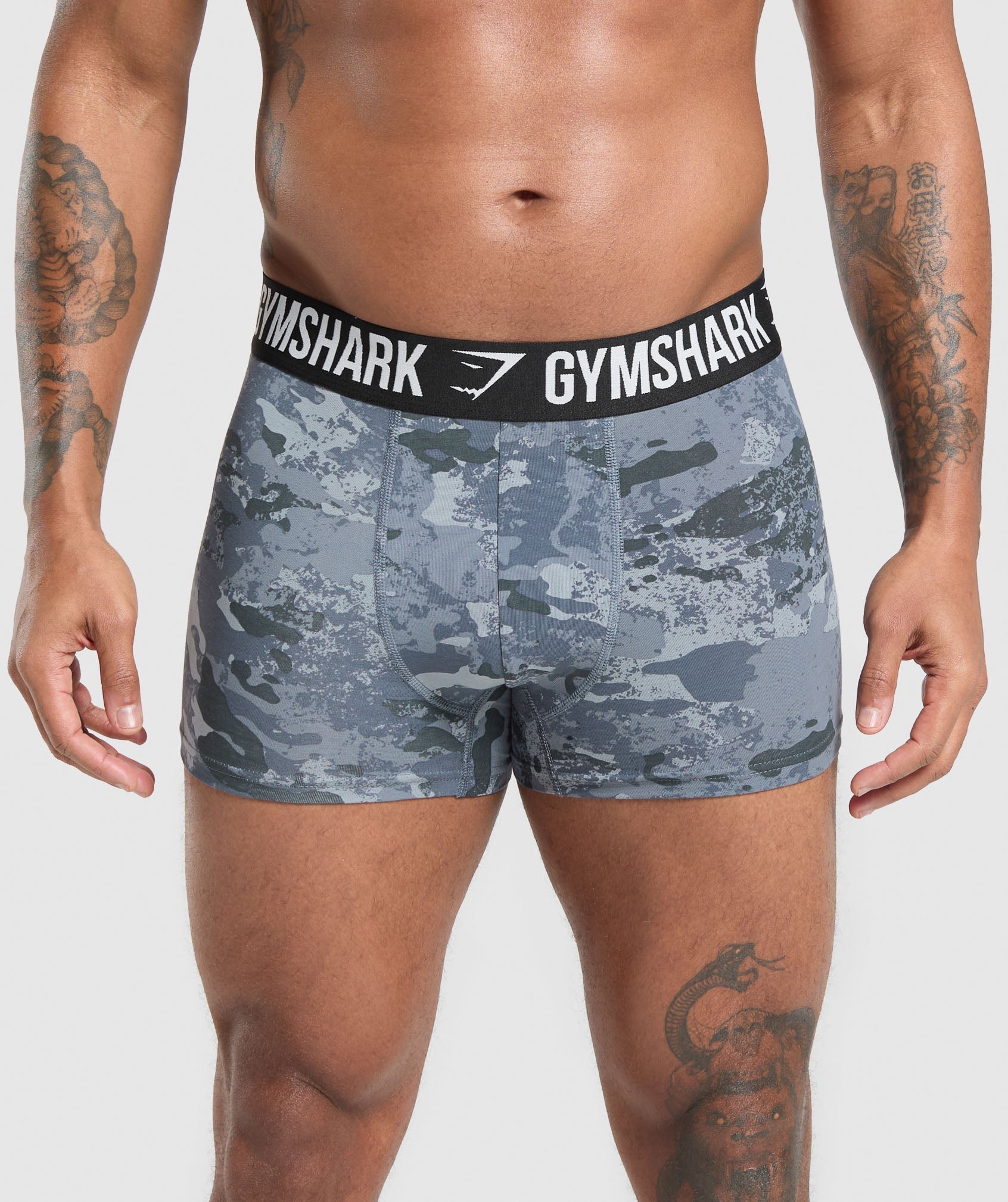 Boxer Brief 3PK Blue Surf/Denim Grey/Black