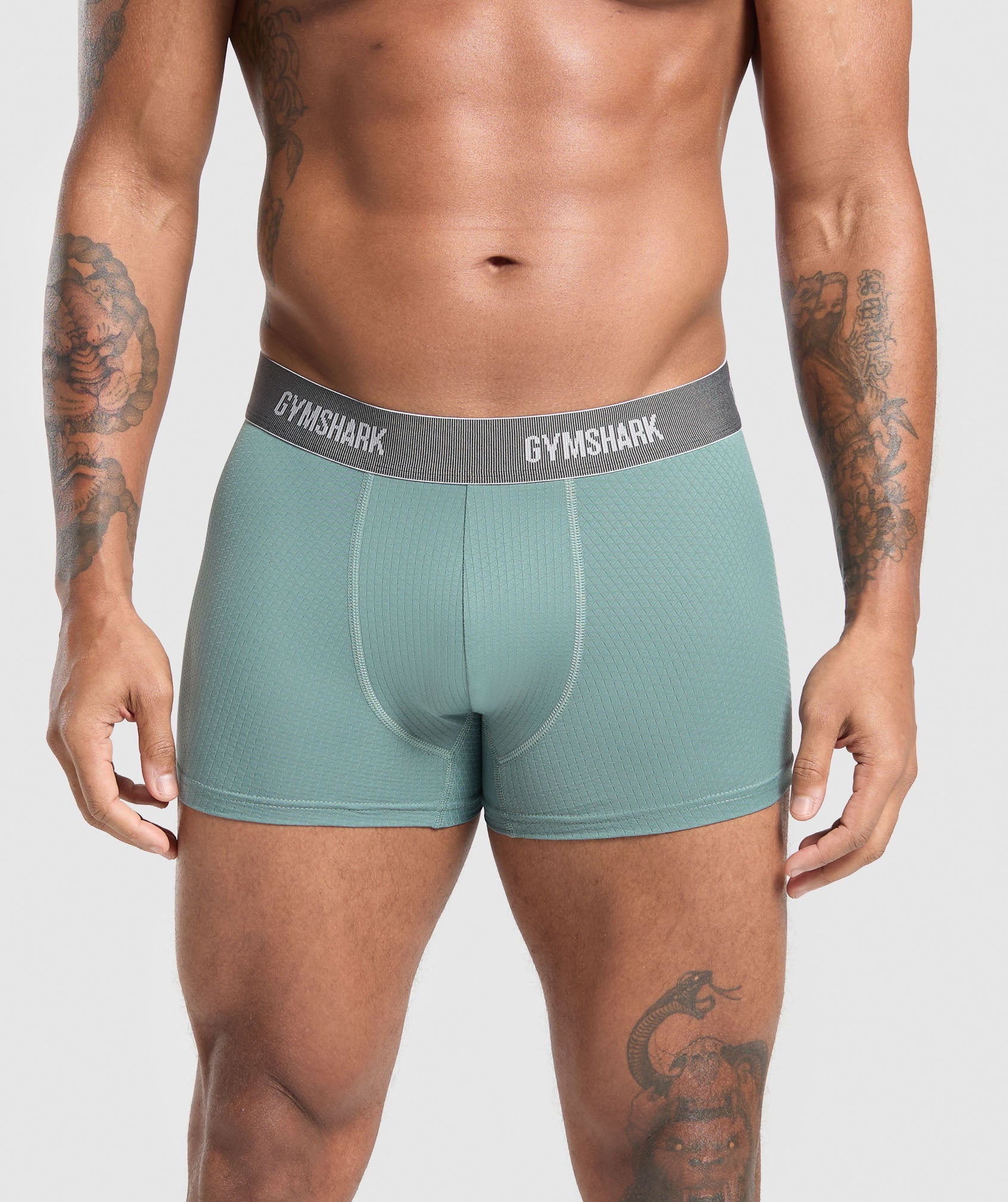 Sports Tech Boxer 3PK Black/Deep Orange/Celeste Blue
