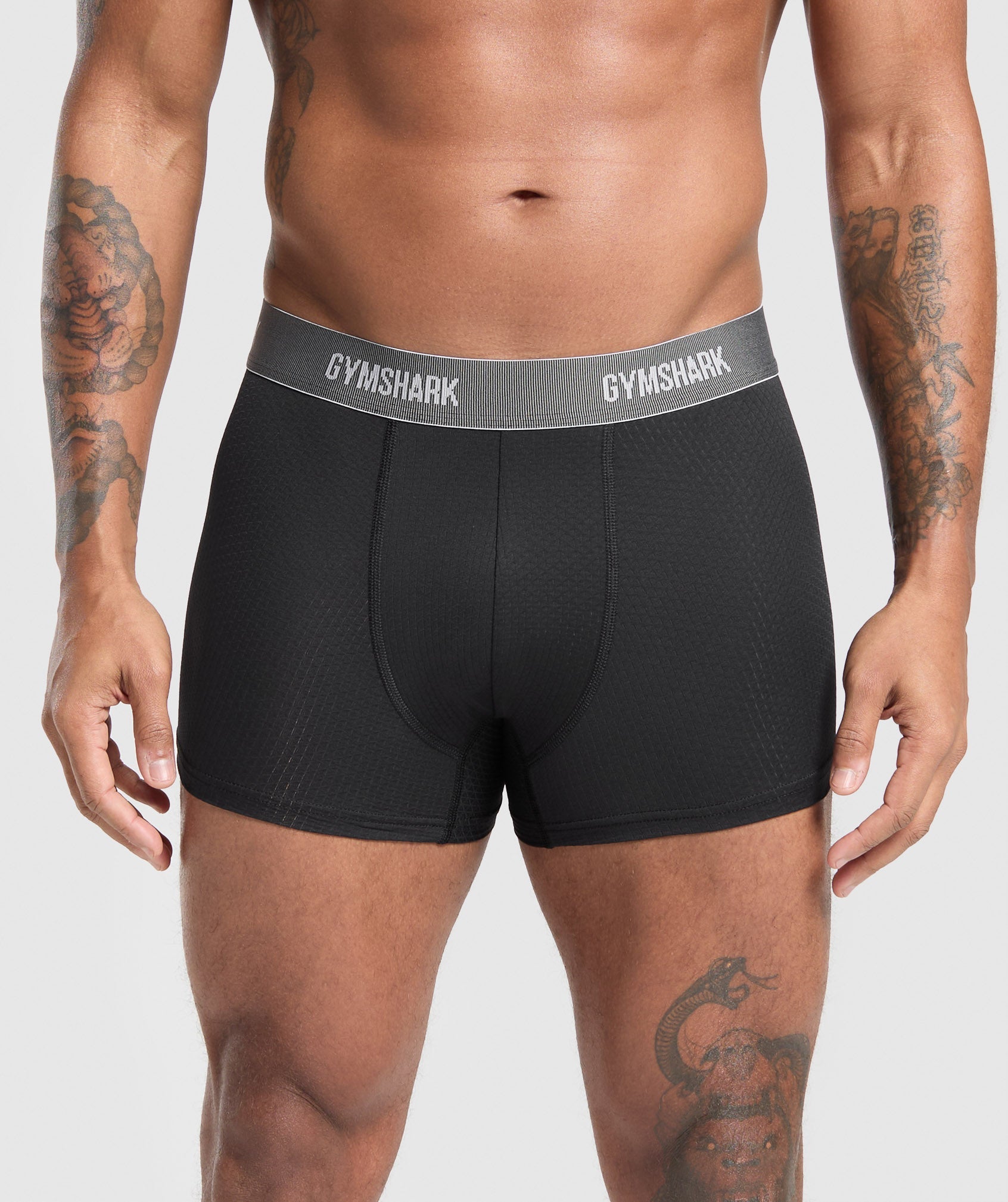 Sports Tech Boxer 3PK Black/Deep Orange/Celeste Blue