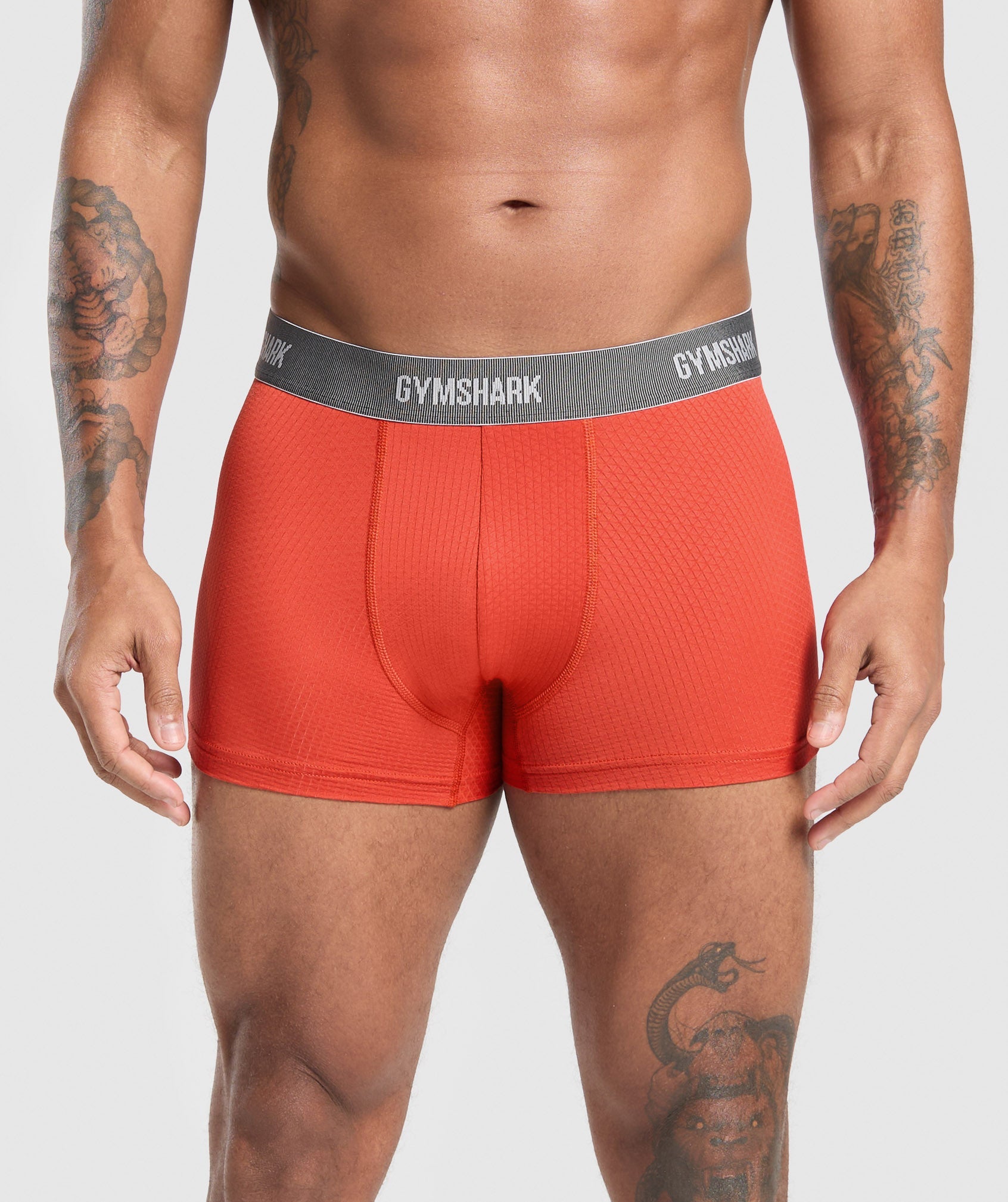 Sports Tech Boxer 3PK Black/Deep Orange/Celeste Blue