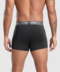 Sports Tech Boxer 3PK Black/Deep Orange/Celeste Blue