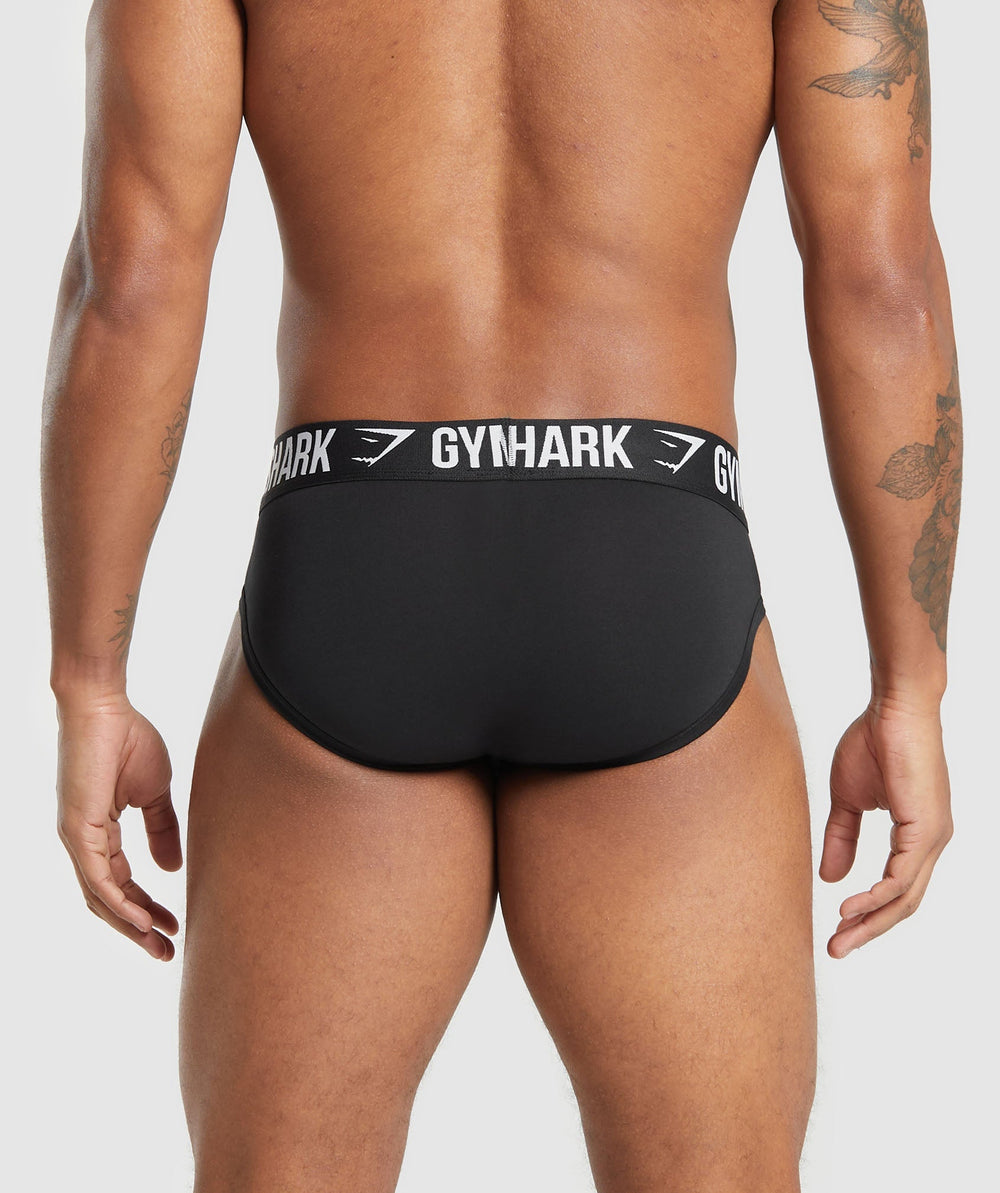 Brief 3PK Black