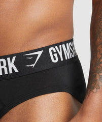 Brief 3PK Black