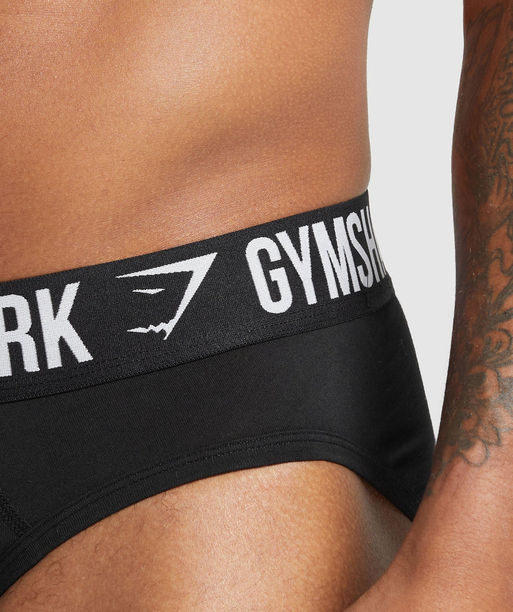 Brief 3PK Denim Grey/Titanium Blue/Black