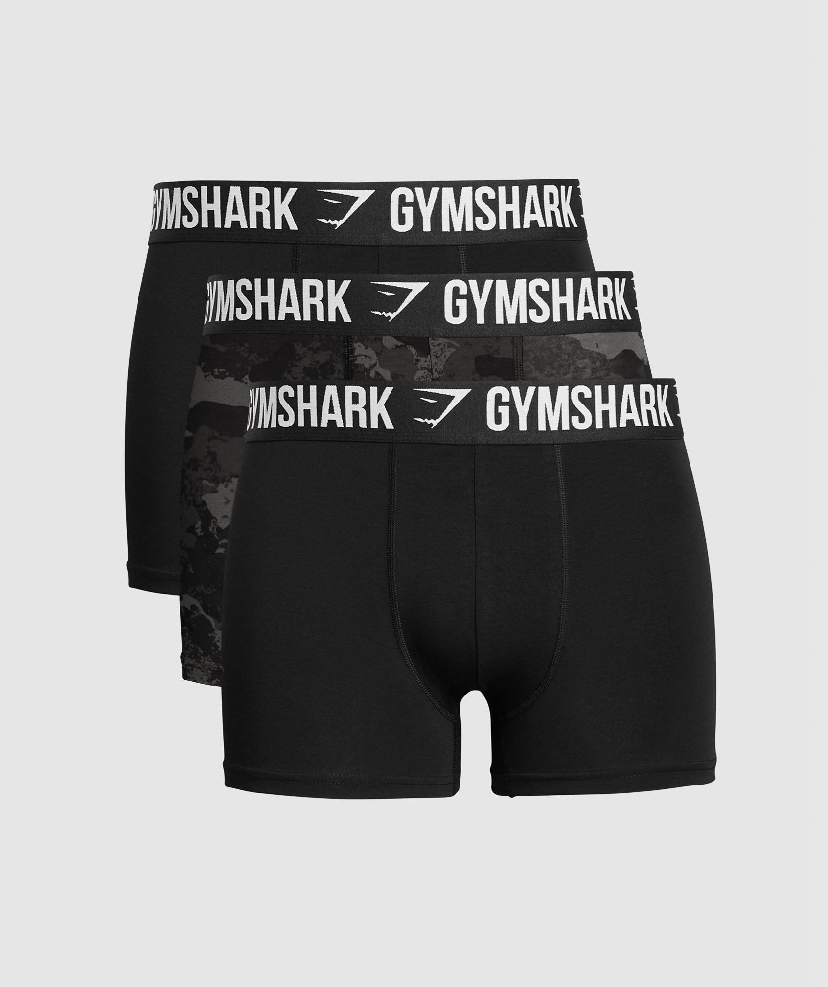 Boxer Brief 3PK Black/Graphite Grey