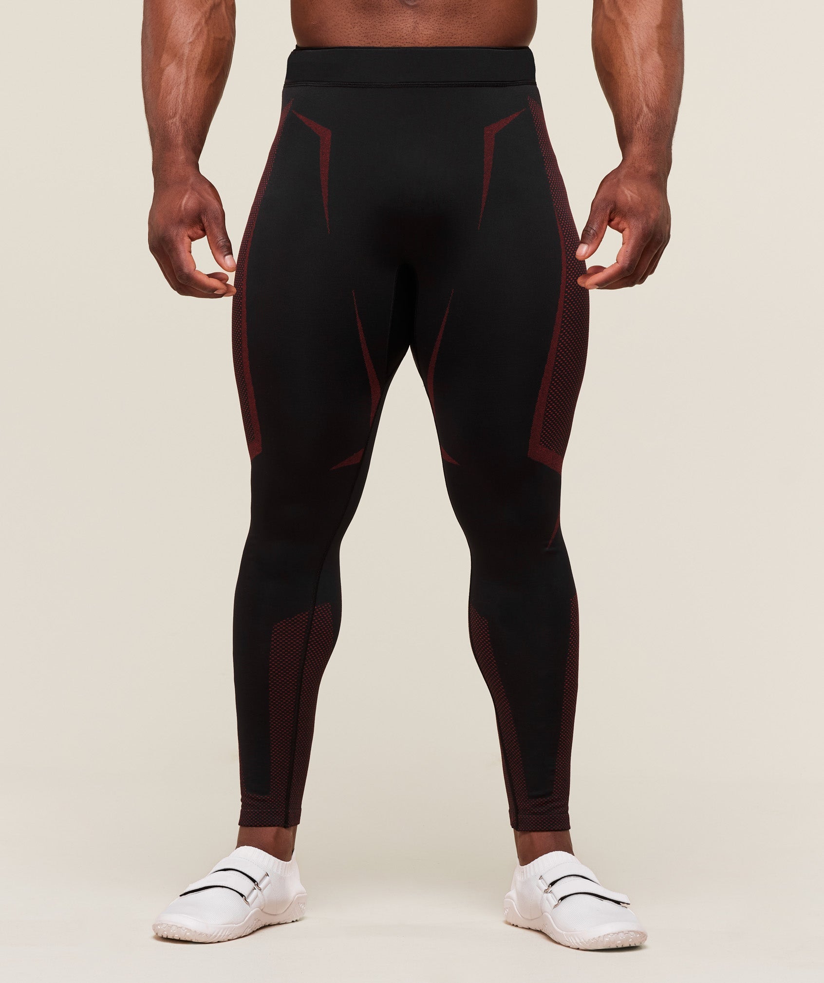 Onyx 5.0 Seamless Tight Black/Carmine Red