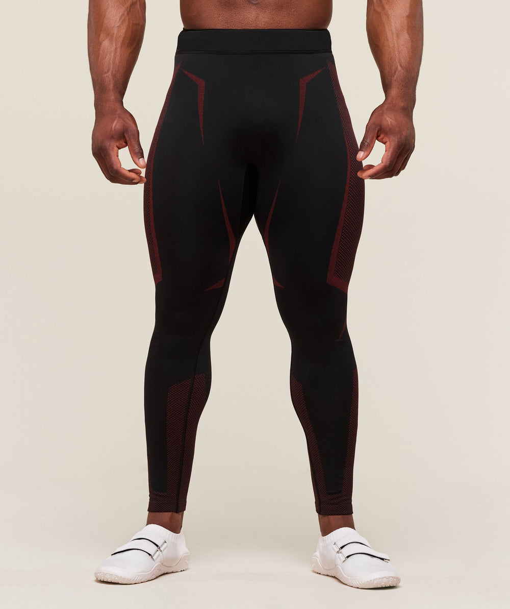 Onyx 5.0 Seamless Tight Black/Carmine Red