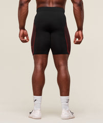 Onyx 5.0 Seamless Half Tight Black/Carmine Red