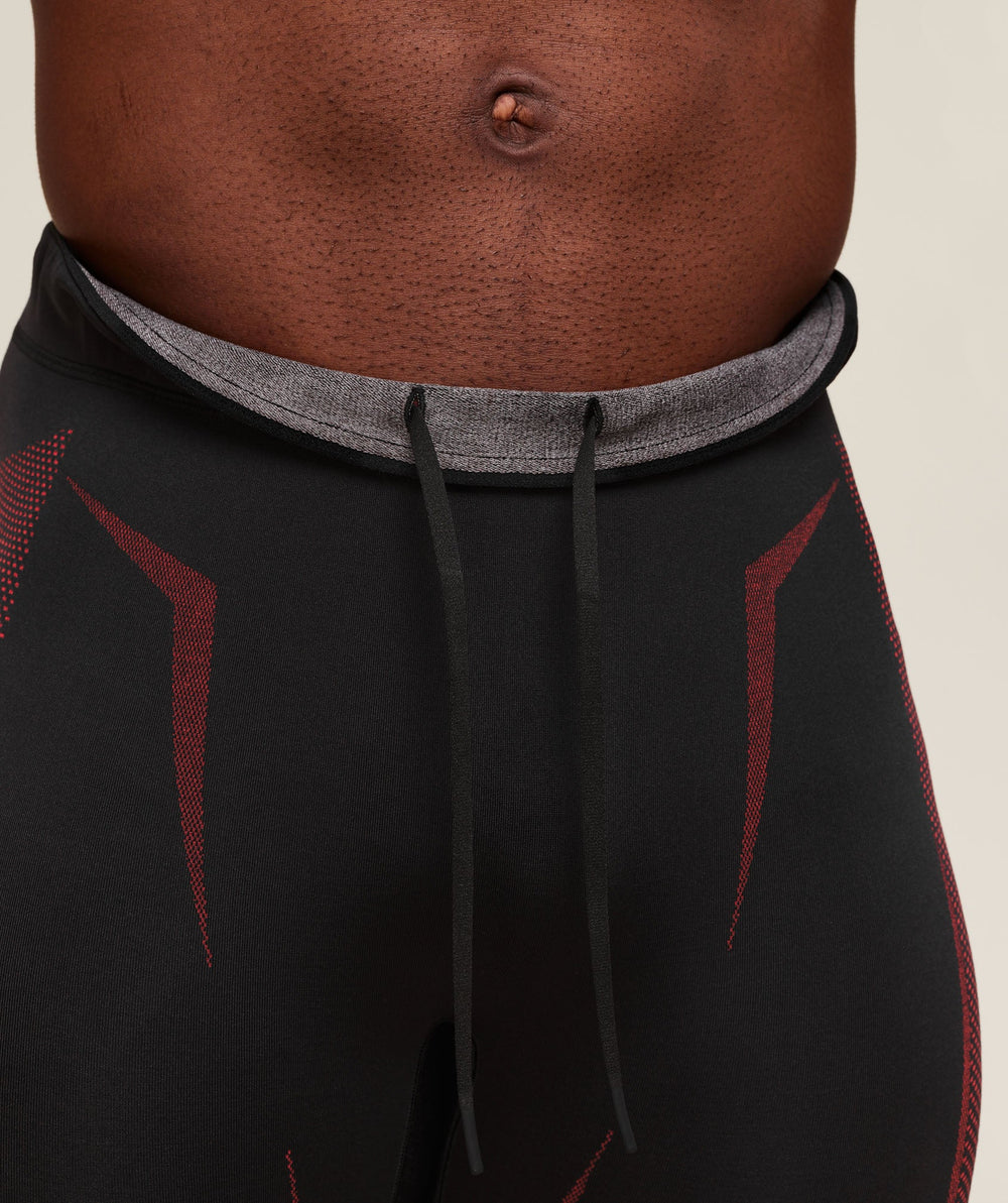 Onyx 5.0 Seamless Half Tight Black/Carmine Red