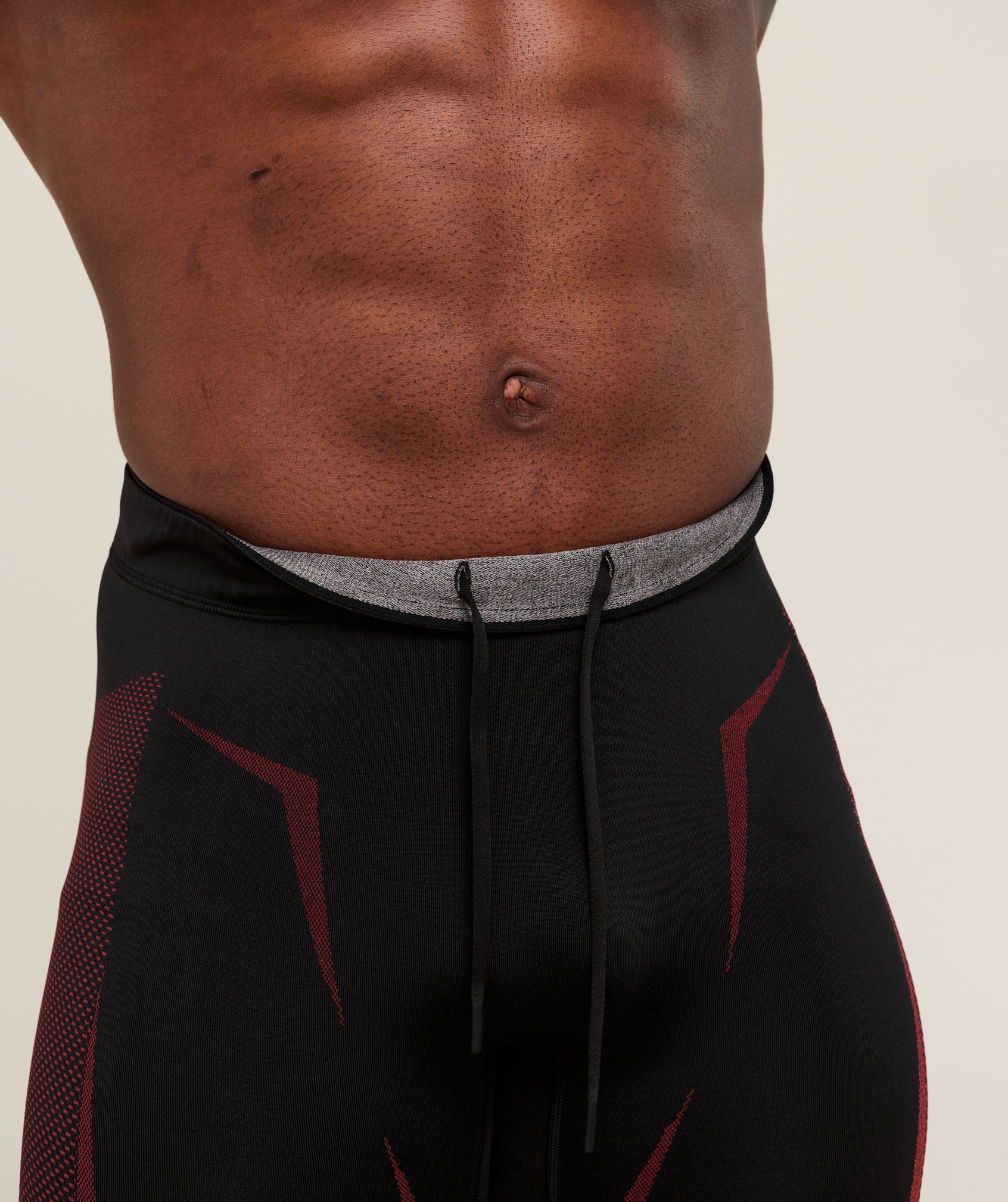 Onyx 5.0 Seamless Half Tight Black/Carmine Red