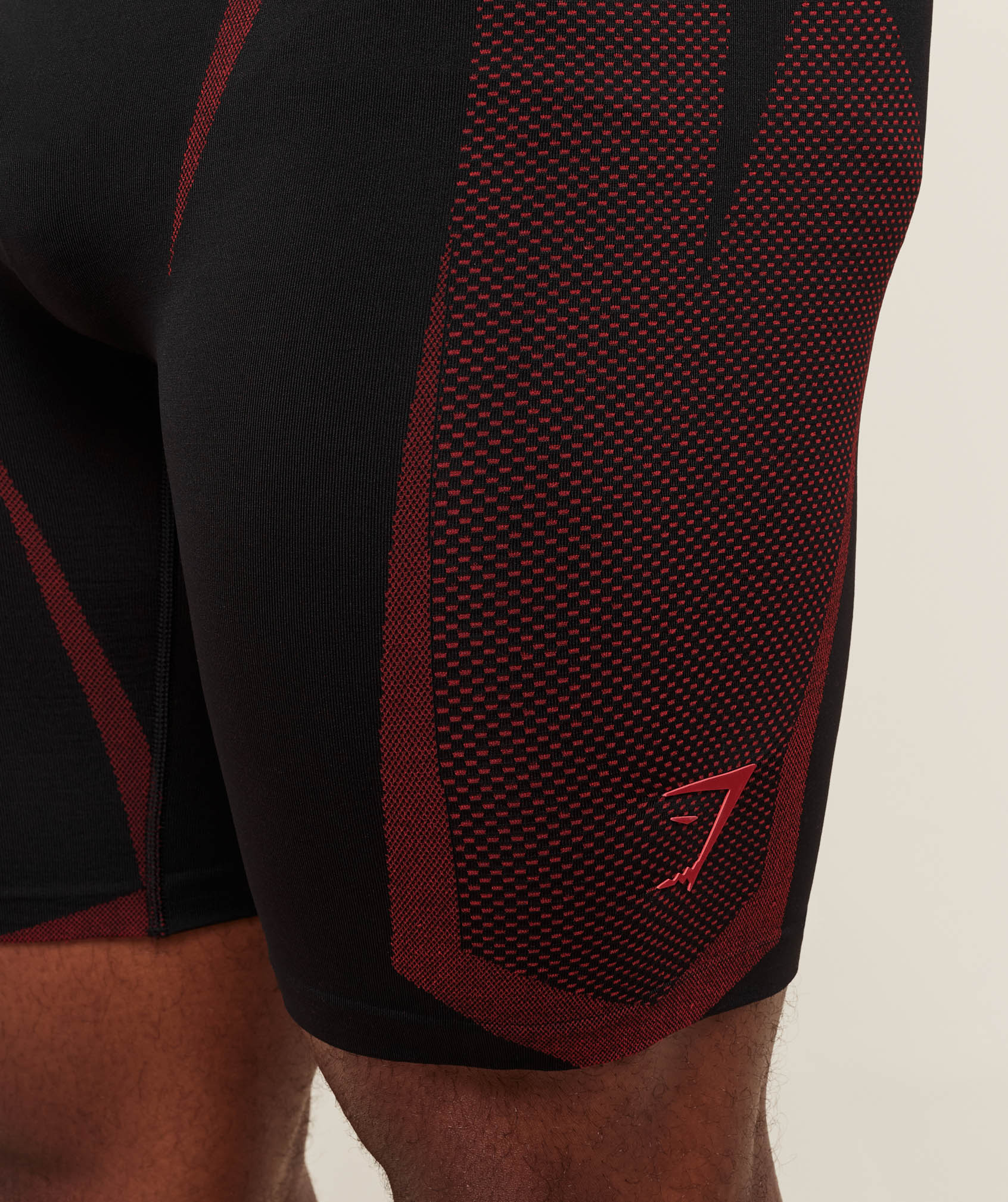 Onyx 5.0 Seamless Half Tight Black/Carmine Red