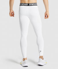Element Baselayer Leggings White