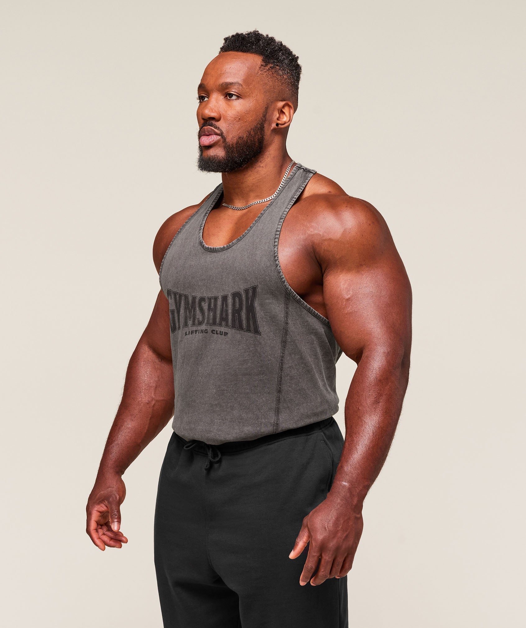 Heritage Washed Stringer Onyx Grey