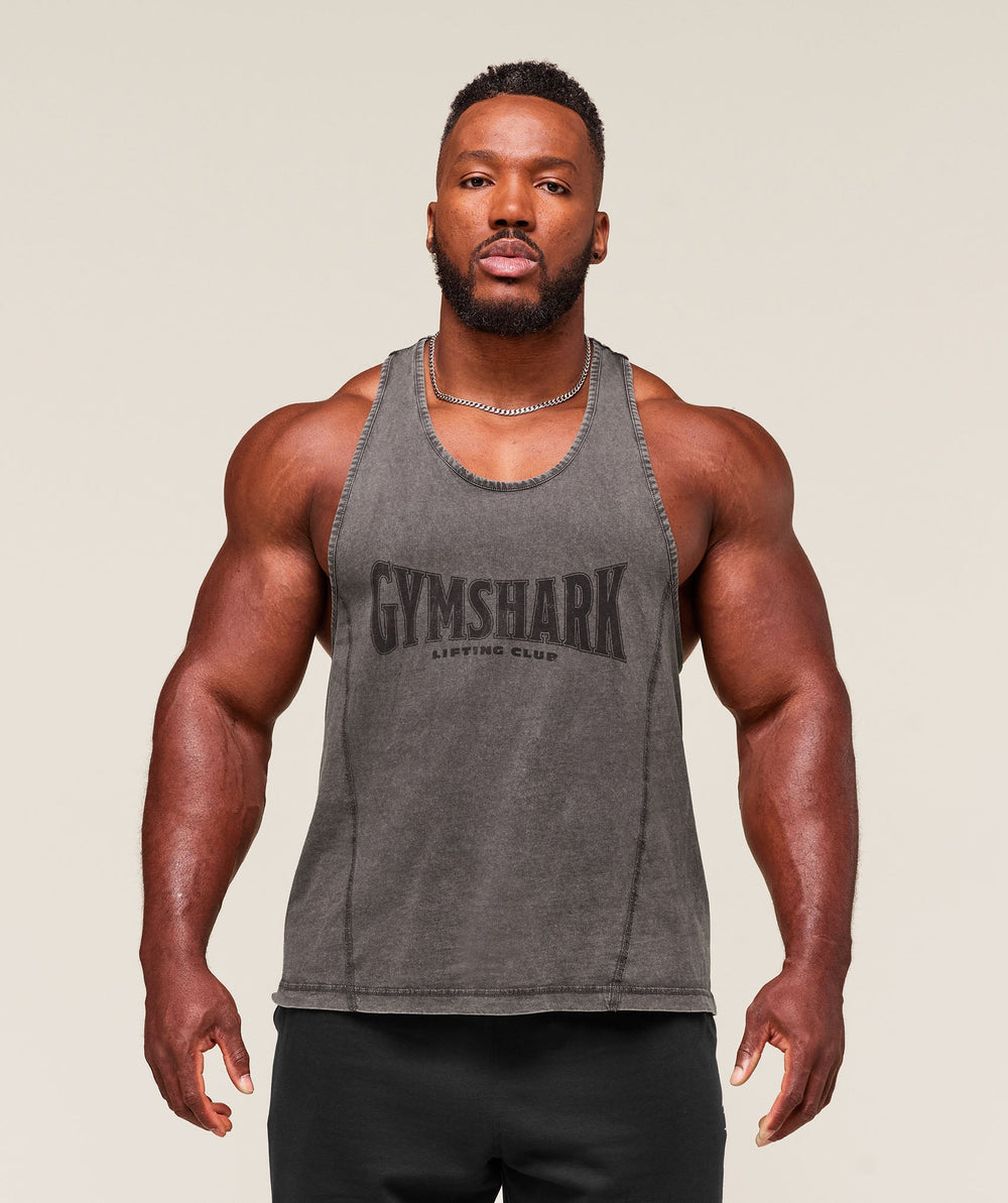 Heritage Washed Stringer Onyx Grey