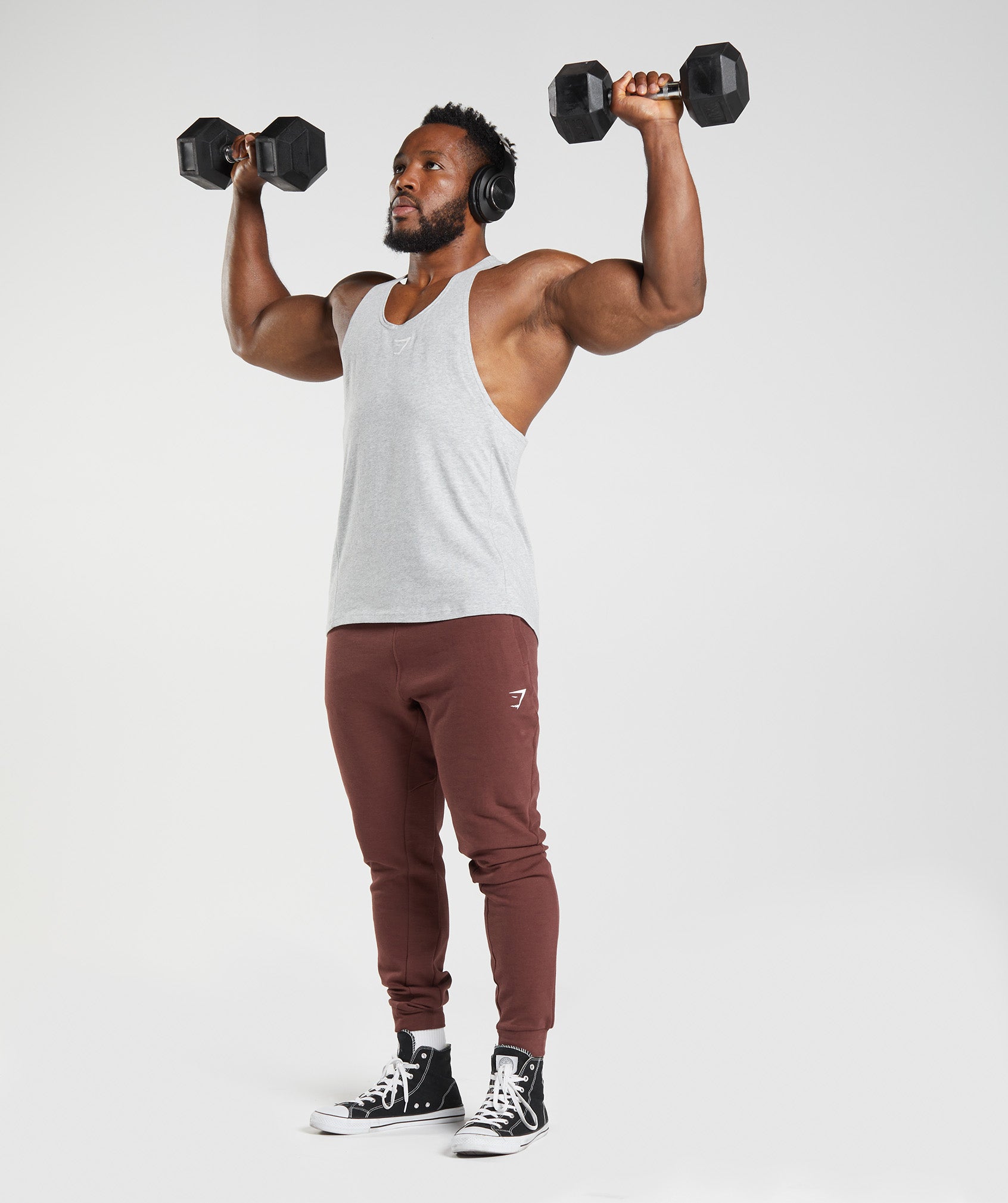 React Stringer Light Grey Core Marl
