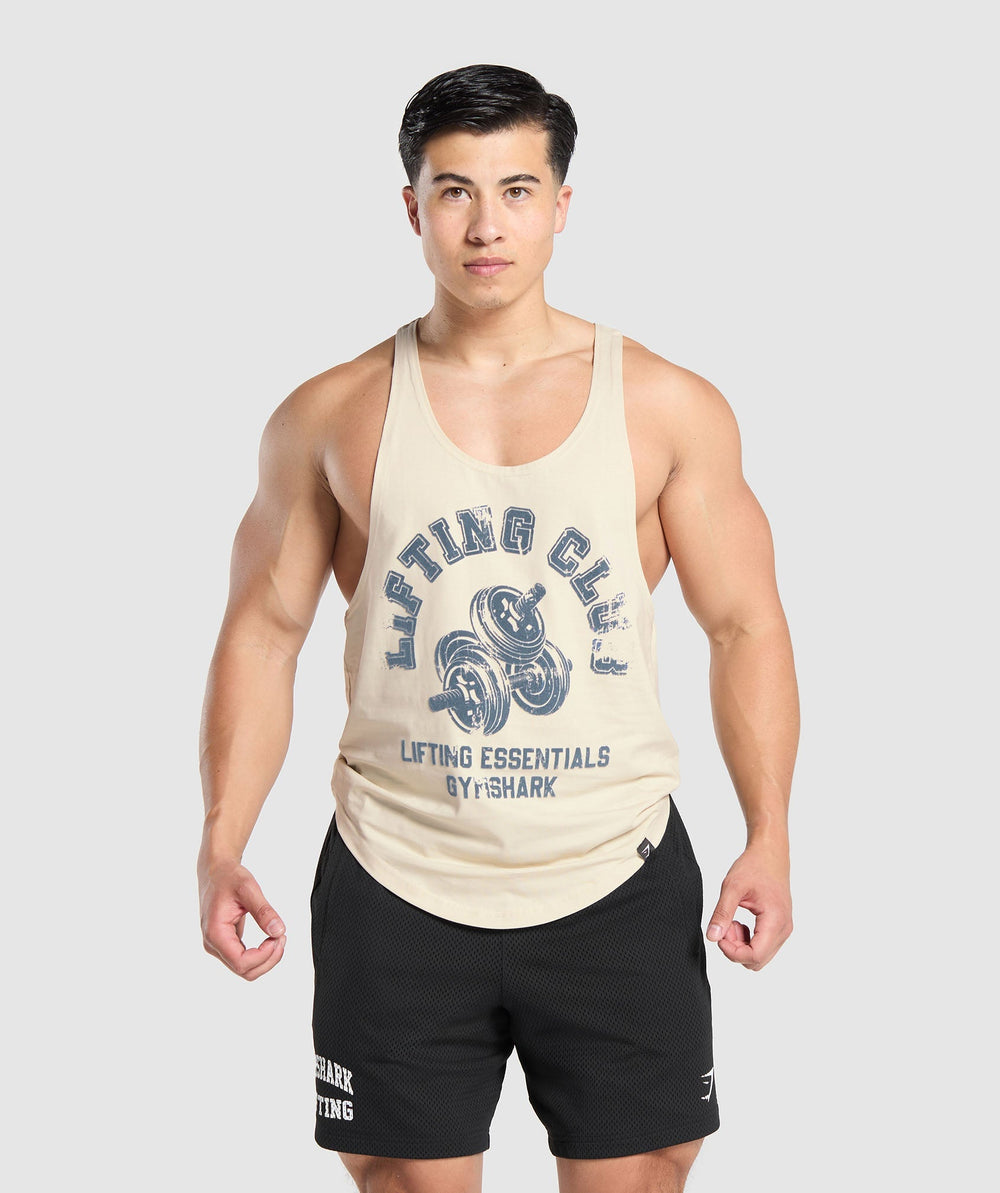 Dumbbells Stringer Ecru White