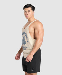Dumbbells Stringer Ecru White