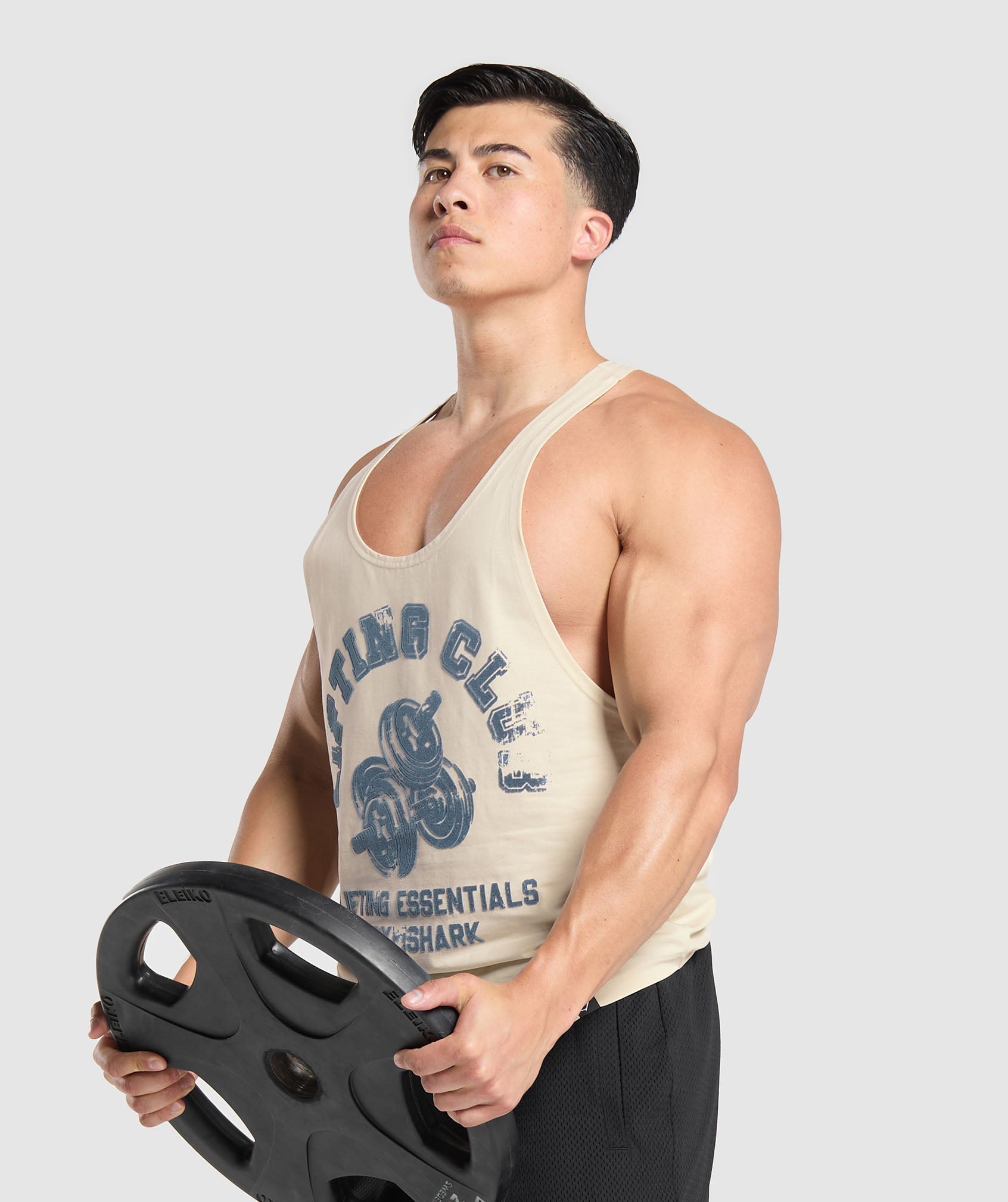 Dumbbells Stringer Ecru White