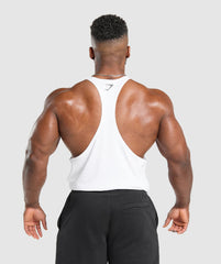 Lifting Apparel Stringer White