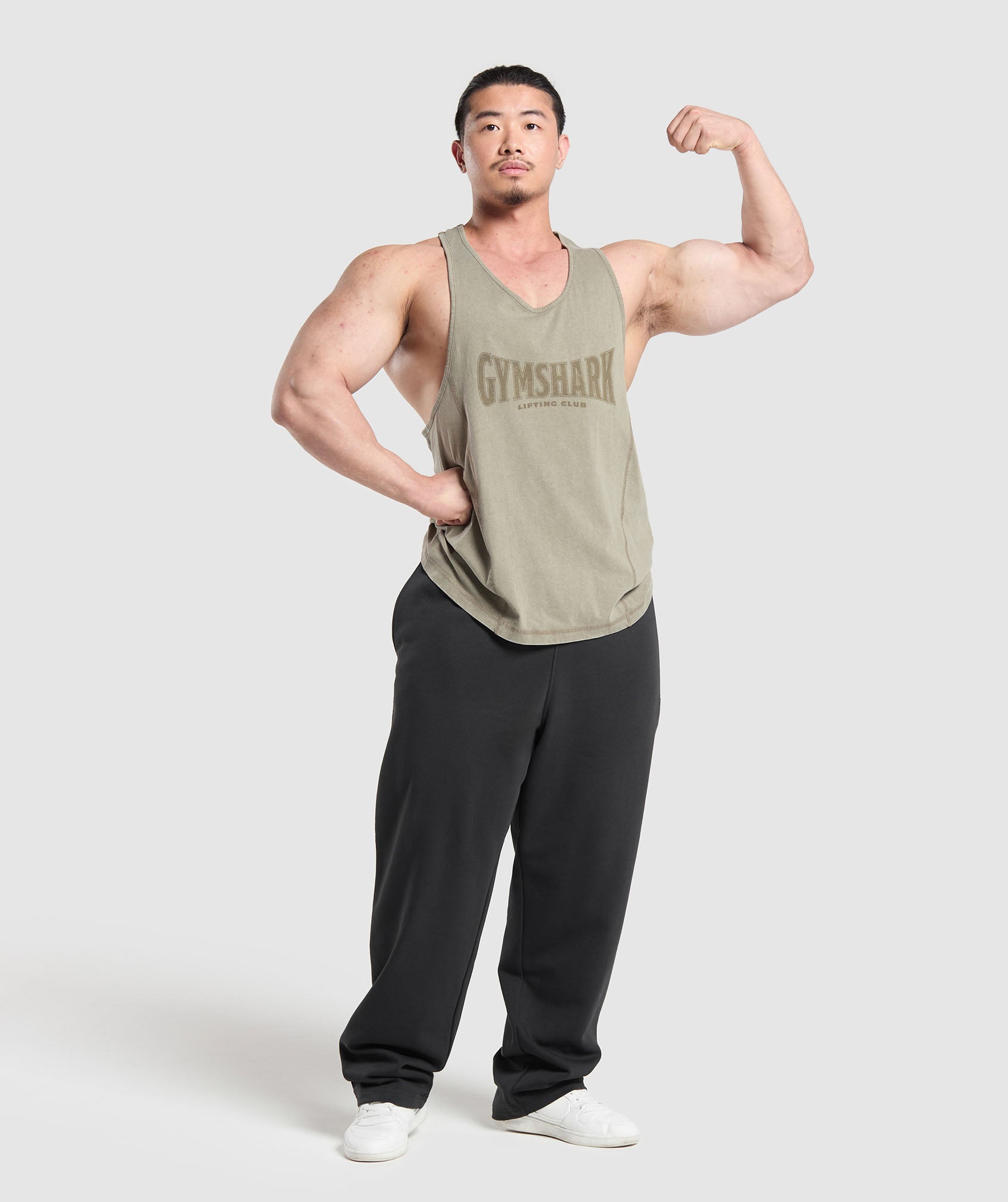 Heritage Washed Stringer Utility Green