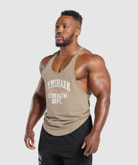 Trophy Graphic Stringer Cement Brown