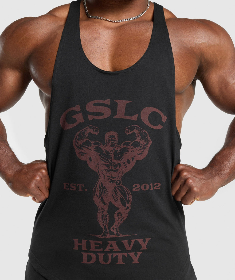 Heavy Duty Stringer Black