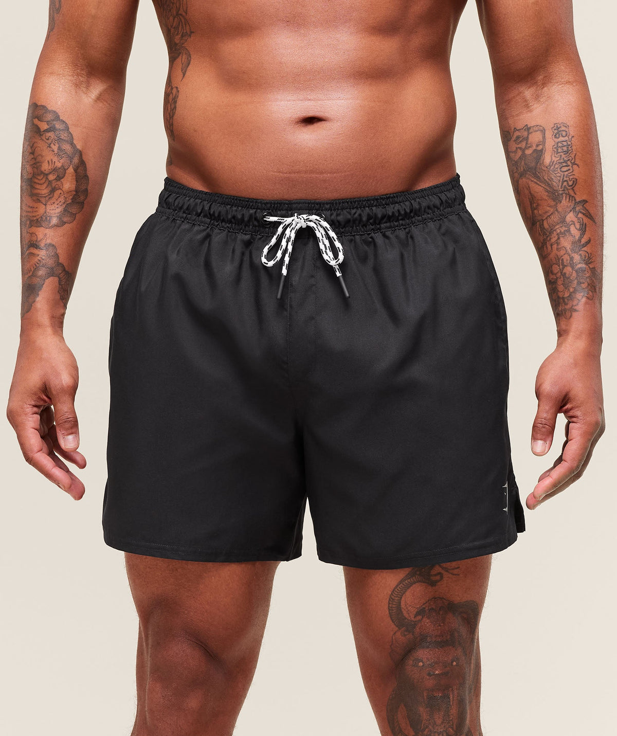 5" Swim Shorts Black